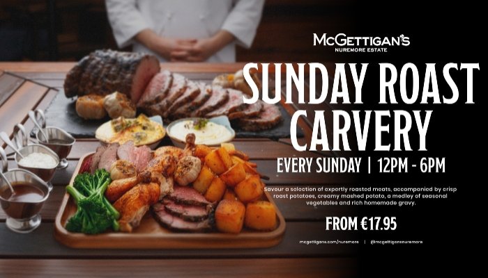 Sunday roast   resized Nuremore  Estate