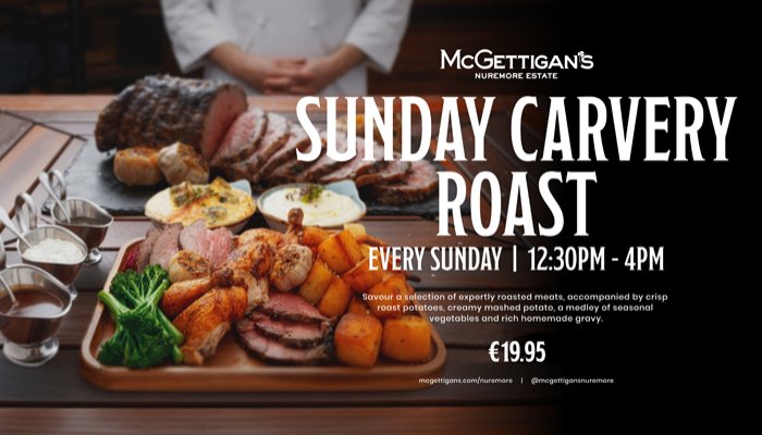 Sunday roast   resized Nuremore  Estate